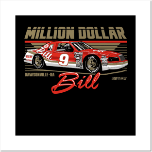 Bill Elliott Million Dollar Bill Posters and Art